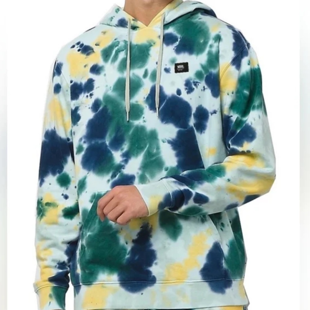 Vans Botanical Garden Tie Dye Hoodie Size M - Picture 2 of 11